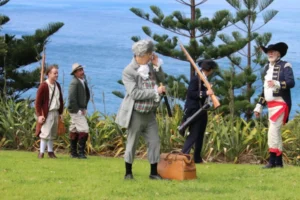 Captain Cook Re-enactment & Fish Fry Lunch