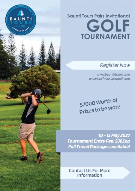 Baunti Tours Invitational Pairs Golf Tournament 2027